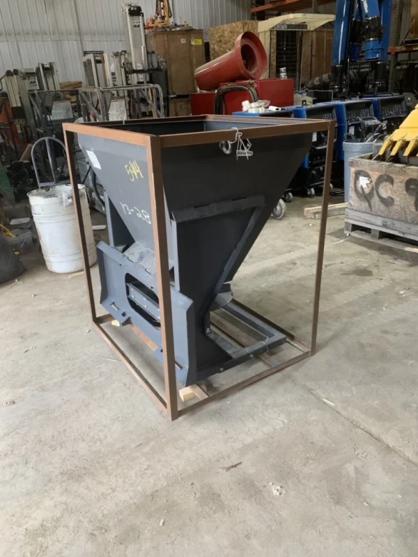 Wolverine Skid Steer Salter Seed Spreader Hydraulic Powered Cat Bobcat Kubota