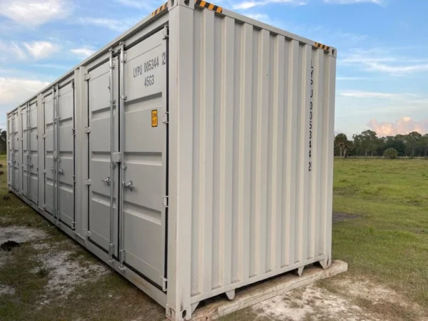 Shipping Container 40ft High Cube With 2 Side Double Doors