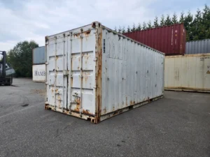 1-20 20 ft Container w/ Shelf, Electrical & Lighting
