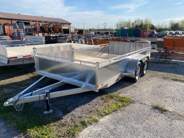 1-4 2023 Enbeck 7 X 14 Aluminum Trailer