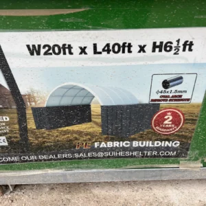 20×40 Portable container Building Shelter 10 oz cover sea Conex