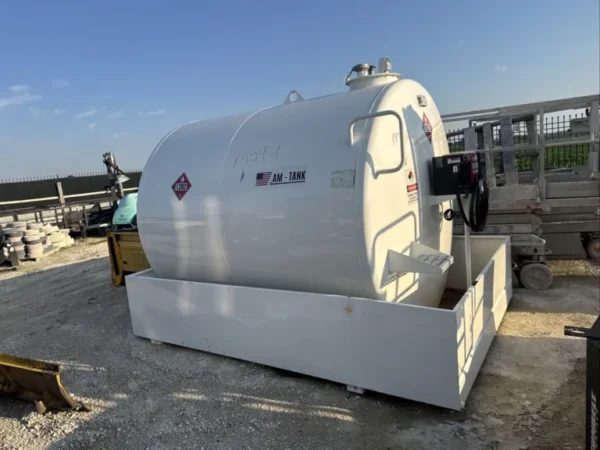 2300 Gallon Fuel Tank Diesel Tank 110 Volt Pump Meter Gauge Containment New