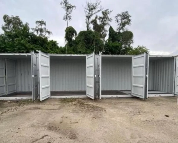 Shipping Container 40ft High Cube With 2 Side Double Doors