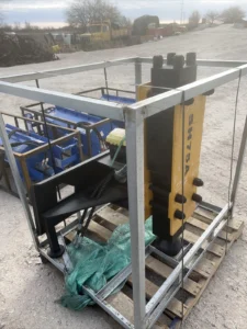 2-37-225x300 2022 Suihe 750 Hydraulic Post Driver Hammer Pounder Skid Steer Universal NEW