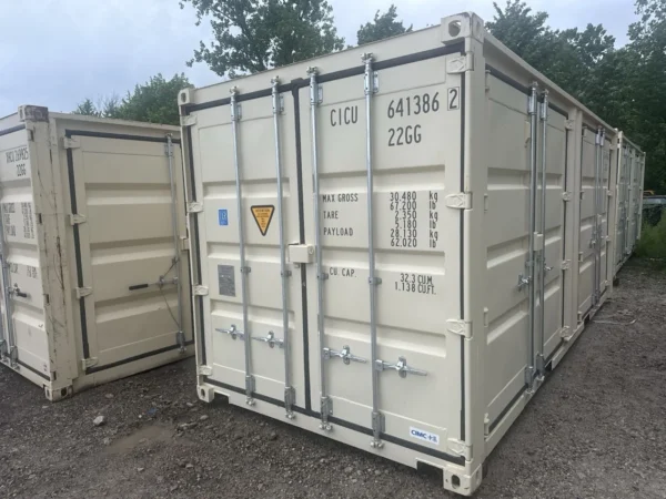 New 20ft Open Side Shipping Container – One Trip