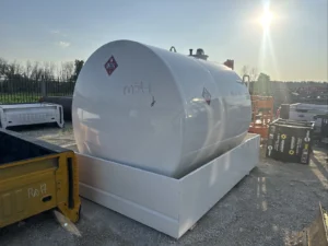 2300 Gallon Fuel Tank Diesel Tank 110 Volt Pump Meter Gauge Containment New