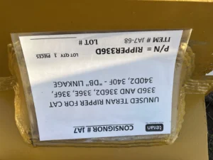 Cat 336d ripper Frost Tooth Excavator 90 100 MM Pins New Caterpillar Teran 336