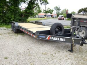 20205 Baseline HTL207 82″x 22′ 14k Split-Deck Tilt Equipment Trailer Stock #301037 – Spencer Trailers