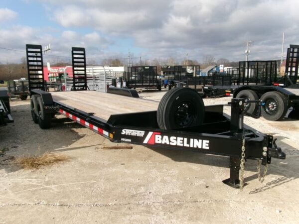 KODAK Digital Still Camera 2025 Baseline HEQ208 82″x22′ 16k Equipment Trailer with Flip-Knee Ramps Stock #291838 – Spencer Trailers