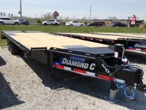 2025 Diamond C DEC207 102″x 24′ 14.9k 14.9k Deck-Over Trailer With MAX Ramps Stock #299371 Deck-Over Trailer – Spencer Trailers