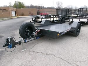 2025 Diamond C DSA107 77″x 12′ 7k Single Axle Tilt Trailer Stock #294539 – Spencer Trailers