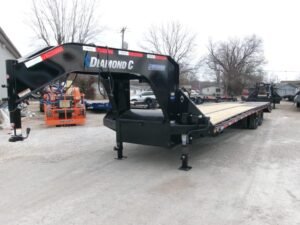 KODAK Digital Still Camera 2025 Diamond C FMAX210 102″x 32′ 25k Equipment Trailer With MAX Ramps Stock #297564 Goose Neck Trailer – Spencer Trailers
