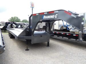 2025-diamond-c-fmax210-hdt-102-x-30-25k-hydraulic-dovetail-equipment-trailer 2025 Diamond C FMAX210 HDT 102″x 30′ 25k Hydraulic Dovetail Equipment Trailer Stock #300742 Gooseneck Trailer – Spencer Trailers