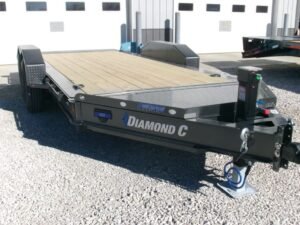 2025 Diamond C HDT207 82″x 16′ 14.9k Full Tilt Deck Equipment Trailer Stock #296524 – Spencer Trailers