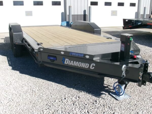 2025 Diamond C HDT207 82″x 16′ 14.9k Full Tilt Deck Equipment Trailer Stock #296524 – Spencer Trailers