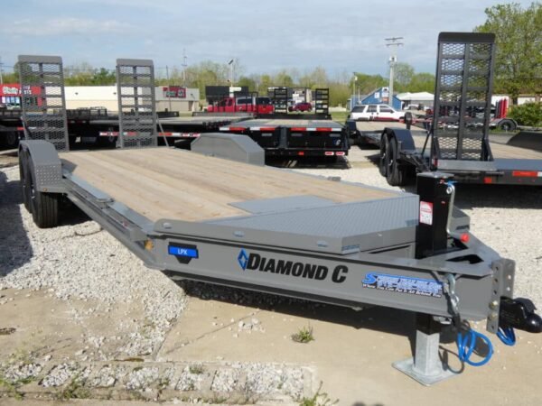 2025-diamond-c-lpx207-82-x-20-149k-equipment-trailer-with-hd-flip-knee-2 2025 Diamond C LPX207 82″x 20′ 14.9k Equipment Trailer With HD Flip-Knee Ramps Stock #297883 – Spencer Trailers