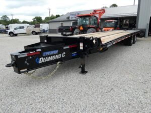 2025-diamond-c-px212-102-x-30-259k-pintle-ring-hitch-equipment-trailer-with 2025 Diamond C PX212 102″x 30′ 25.9k Pintle Ring Hitch Equipment Trailer With MAX Ramps Stock #299648 – Spencer Trailers