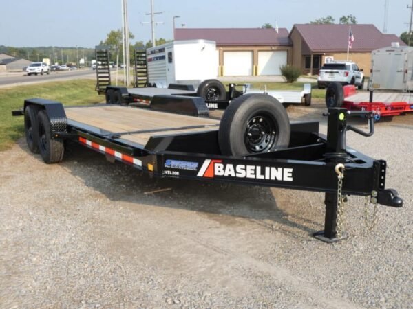 2026 Baseline HTL208 82″x 20′ 16k Split-Deck Tilt Equipment Trailer Stock #304659 – Spencer Trailers