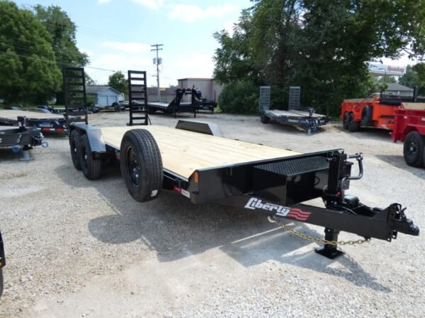 2026 Liberty LE 83″x 20′ 14k Equipment Trailer With Stand-Up Ramps Stock #047477 – Spencer Trailers