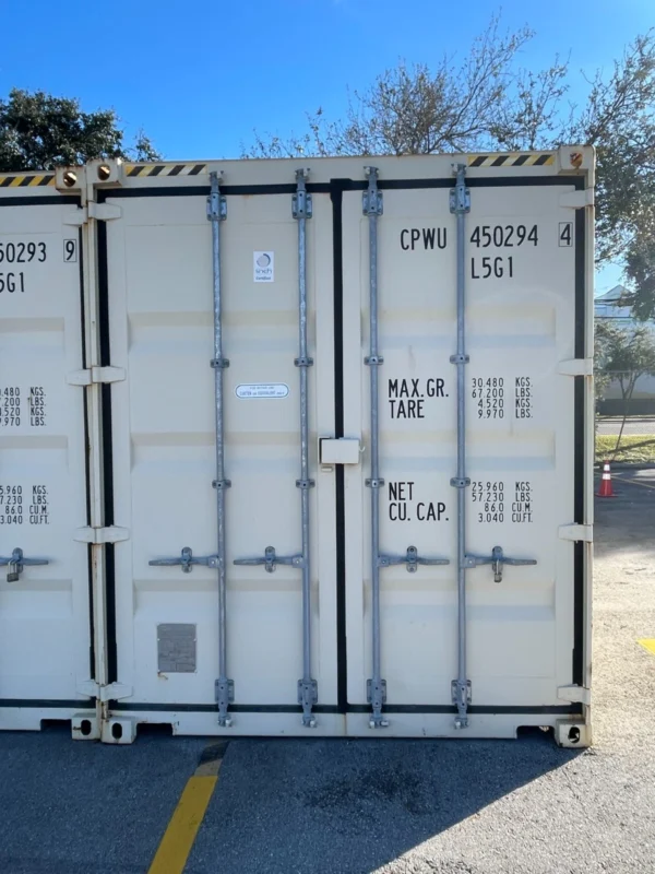 3-12 45’ High Cube Shipping Container