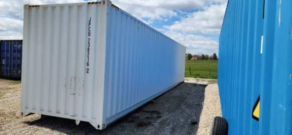 Used 40″ ft high cube shipping containers