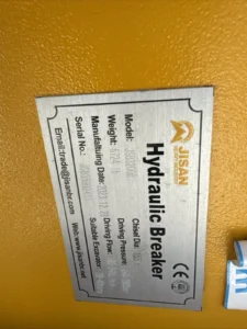 Cat 336 Excavator hammer Jisan JSB3200 90 100 Mm Pins Concrete Breaker New