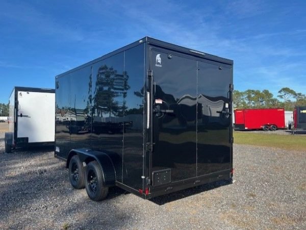 2026 Spartan 7 x 14 Enclosed Cargo Trailer 7k GVWR