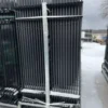 Two Racks Of 300 feet of steel fencing 10’ panels 7’ Tall 600 Feet Total Fence
