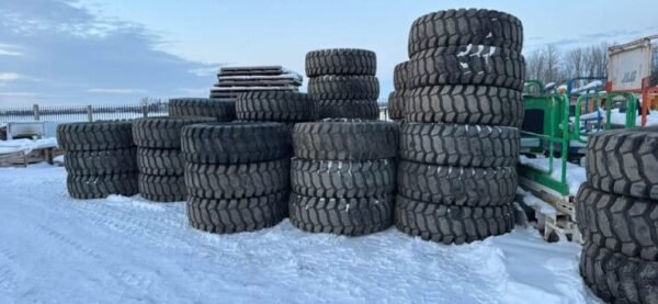 new take of 20.5-25 wheel loader tires