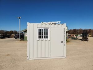 4B7B58B7-B21D-4A7F-B041-0185FECA858B 2022 Other 9′ Office Shipping Container Package
