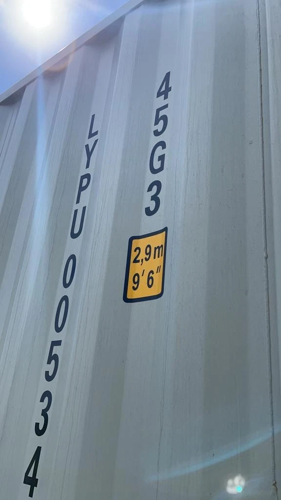 Shipping Container 40ft High Cube With 2 Side Double Doors