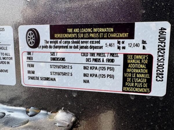 5021923B-F4C4-414A-9E63-EBAADC2709EB-1 2025 Diamond C FMAX208 28′ x 102″ 18k Engineered Beam With Max Ramps