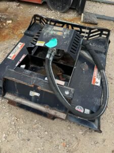 507968440_10237710753096895_1272753087640940897_n-225x300 Blue Diamond mini skid steer brush mowe
