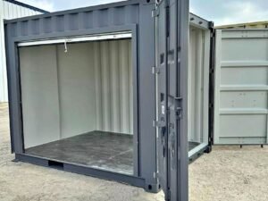 546902105_1311475067048611_6368944928809009463_n (1) 10 Ft Shipping Container With Roll Up Doors available for sale