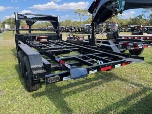 55-300x225 New 2026 Horizon 7 x 14 Gooseneck Roll Off Frame Trailer 14k GVWR