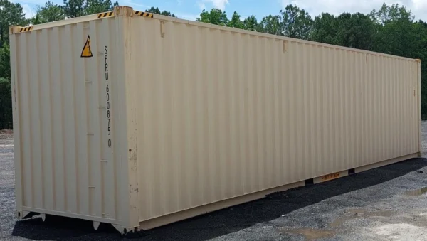 New One Trip 40ft High Cube Open Side 4-Door Shipping Storage Container