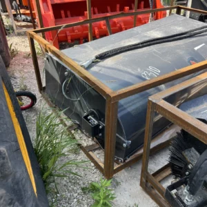 Skid Steer bucket broom sweeper 72 Inch Wolverine new Cat Case Bobcat Gehl ASV