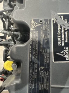 2014 Deutz TD2011 L04 Diesel Industrial Equipment Engine Demo Engine