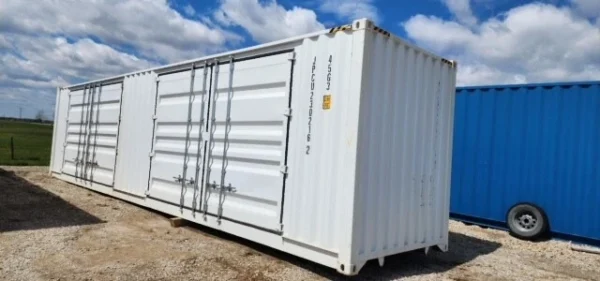 Used 40″ ft high cube shipping containers