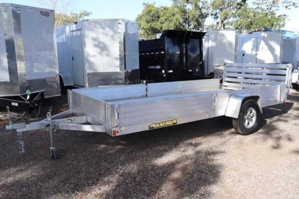 65x14-aluminum-atv-utility-trailer-with-removable-side-ramps 6.5×14 Aluminum ATV Utility Trailer with Removable Side Ramps