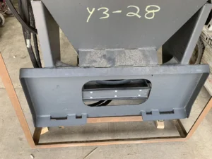 Wolverine Skid Steer Salter Seed Spreader Hydraulic Powered Cat Bobcat Kubota