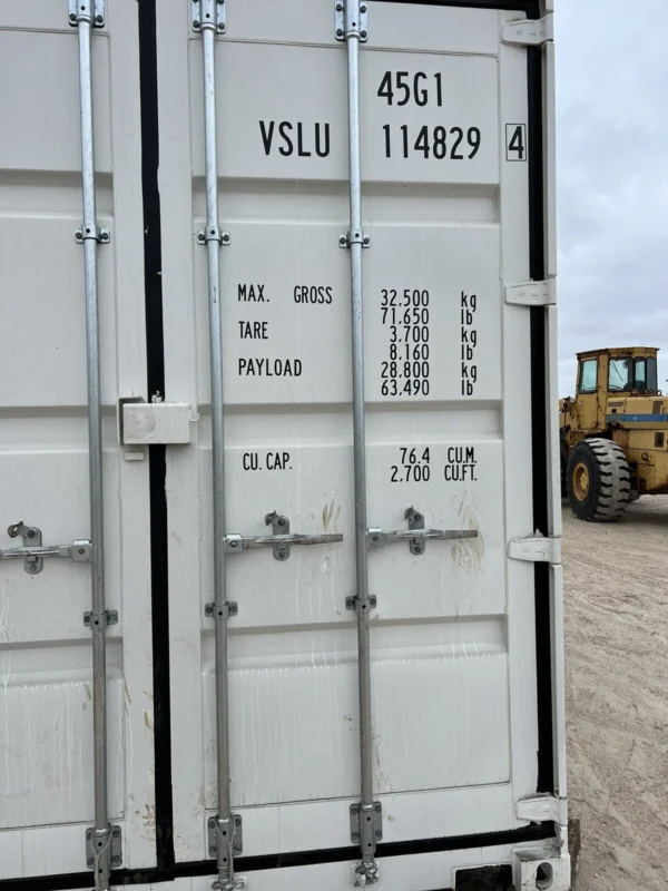 8-1 40 foot high cube Shipping container one