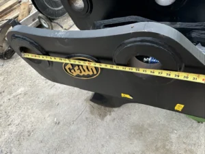 Hyundai R500LC-7 Excavator Hydraulic Quick Coupler 120 Mm Pin 50 Ton Machine