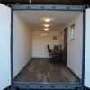 9-22 20ft Shipping Container Office – Modified