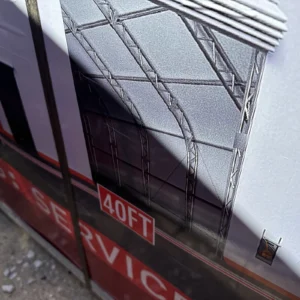 40x80x24 Double Truss Hoop Building Storage Shelter 21 Oz Canvas Fabric New