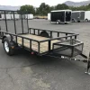 CO5.5X10GWPTLED_0_Co5.5X10Gwptled-102 (1) 5.5 X 10 Carry-On Utility Pipe Top w/ Mesh Tongue Box Trailer