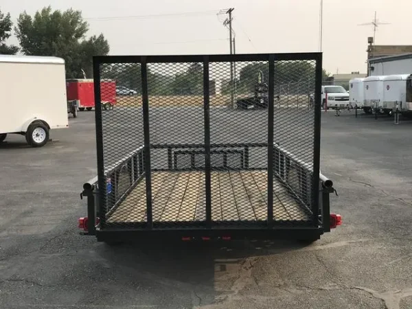 CO5.5X10GWPTLED_0_Co5.5X10Gwptled-104 5.5 X 10 Carry-On Utility Pipe Top w/ Mesh Tongue Box Trailer