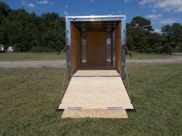 CO6X12CGRCMSTD-WHITE_0_White-103 6 X 12 Carry-On Enclosed Cargo Trailer