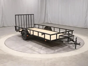 6 X 14 Carry-On Utility Pipe Top Trailer
