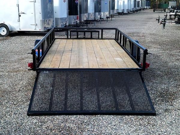 CO6X14GWPTLED_0_Co6X14Gwptled-105 6 X 14 Carry-On Utility Pipe Top Trailer